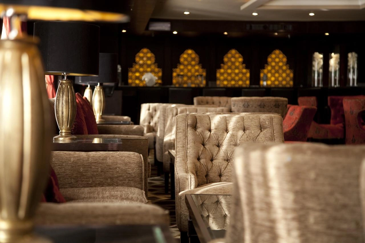 Lounge aboard the Steigenberger Minerva Nile Cruise Nile cruise